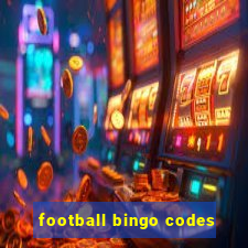 football bingo codes