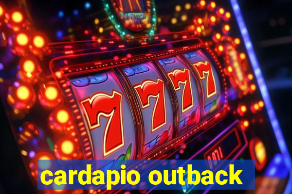 cardapio outback