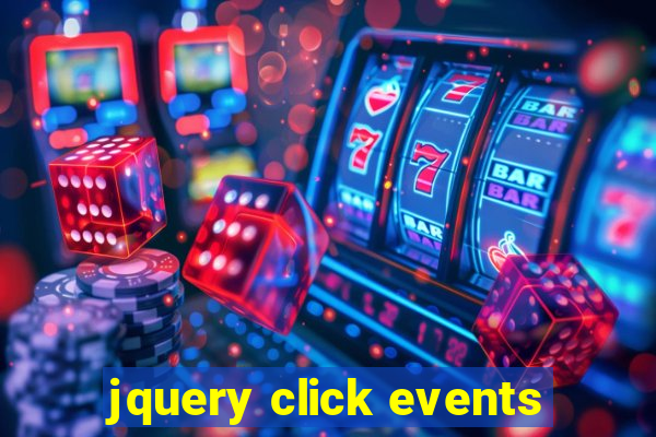 jquery click events