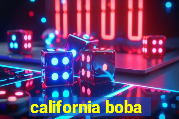 california boba