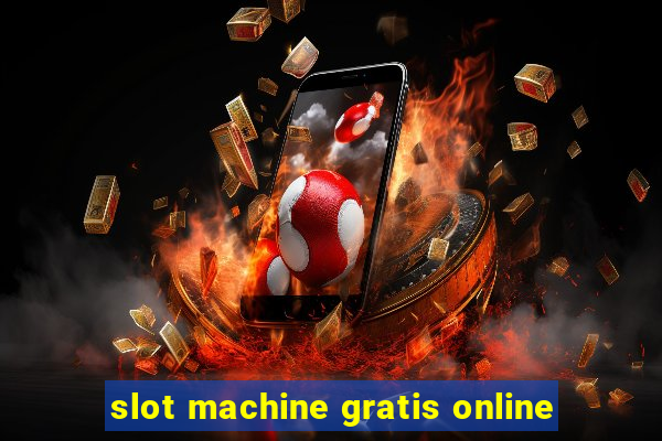 slot machine gratis online