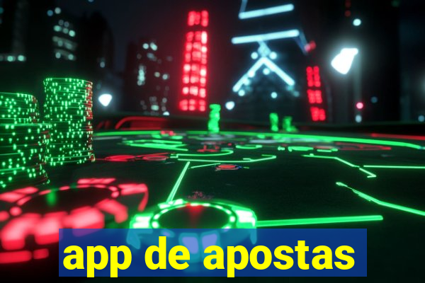 app de apostas