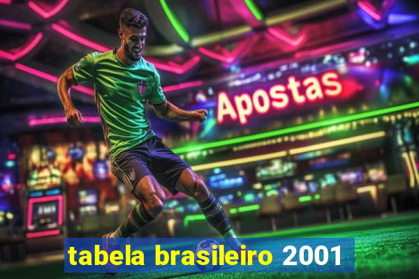 tabela brasileiro 2001