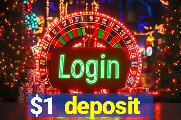 $1 deposit microgaming casino