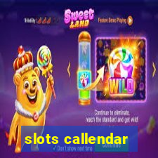 slots callendar