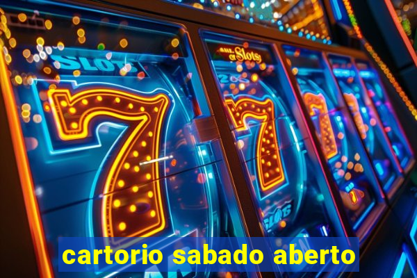 cartorio sabado aberto