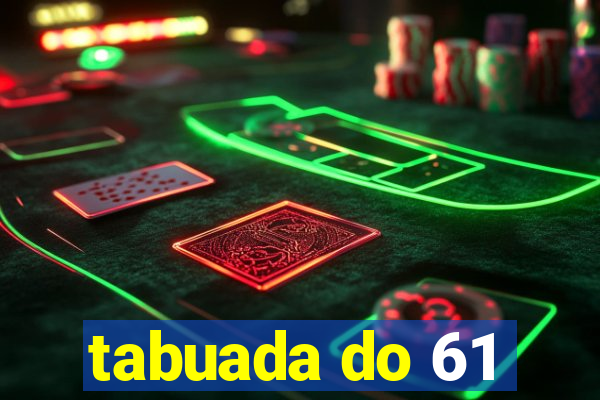 tabuada do 61