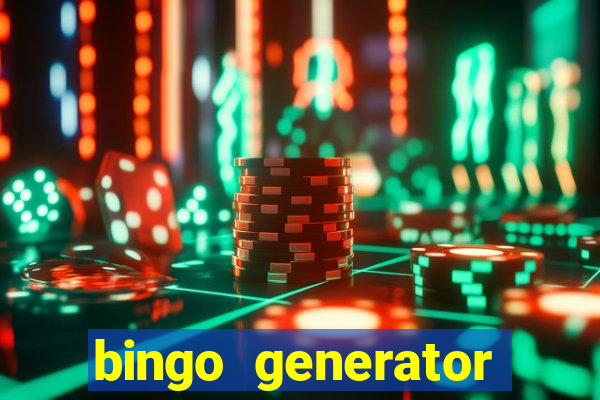 bingo generator with images