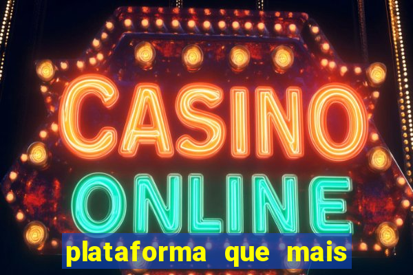 plataforma que mais paga slots