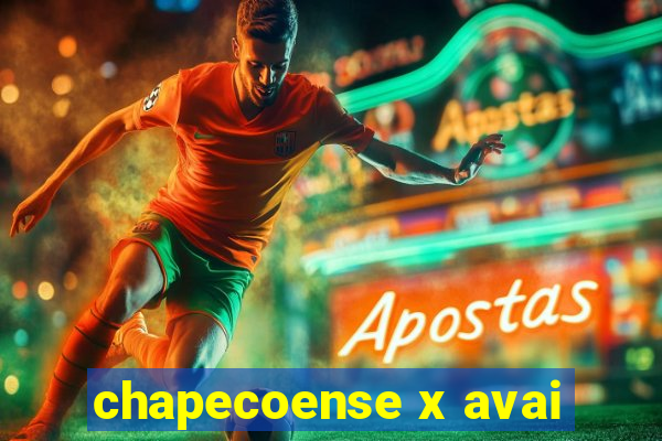 chapecoense x avai