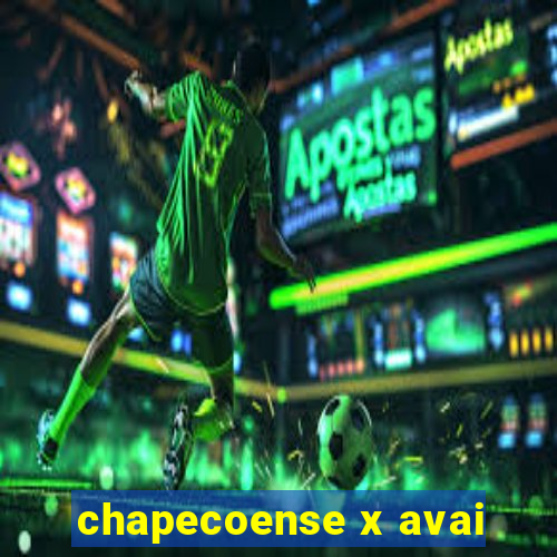 chapecoense x avai