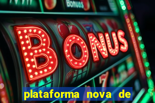 plataforma nova de jogo online