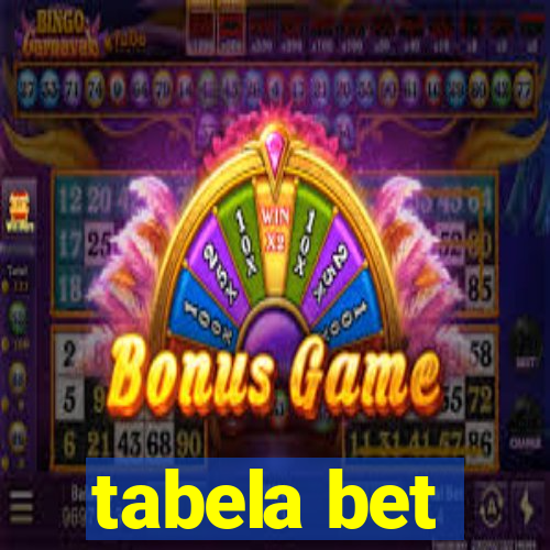 tabela bet