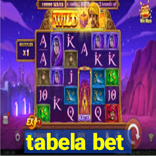 tabela bet