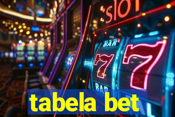 tabela bet