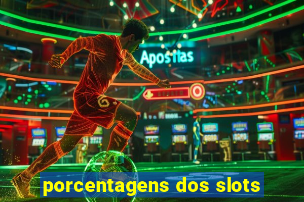 porcentagens dos slots