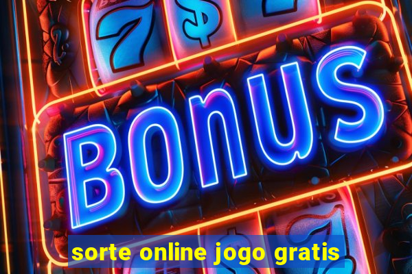 sorte online jogo gratis