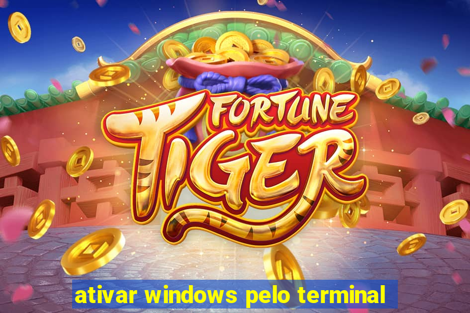 ativar windows pelo terminal