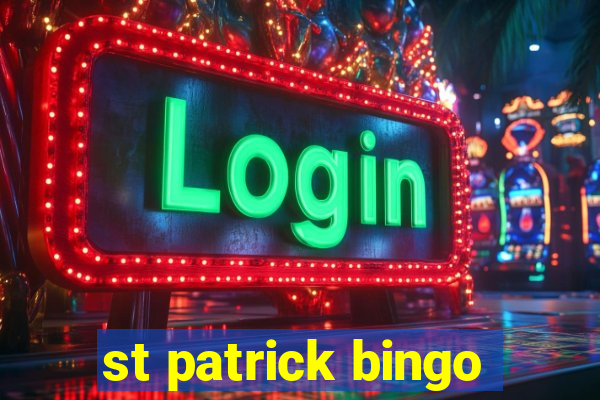 st patrick bingo