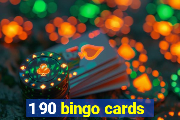 1 90 bingo cards