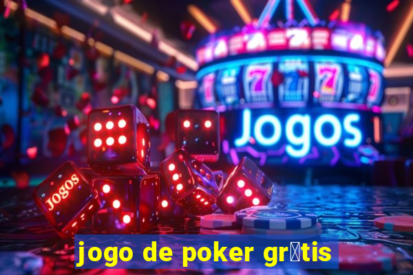 jogo de poker gr谩tis