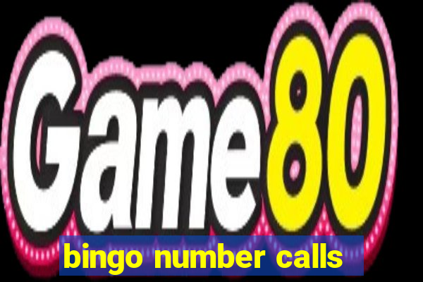 bingo number calls