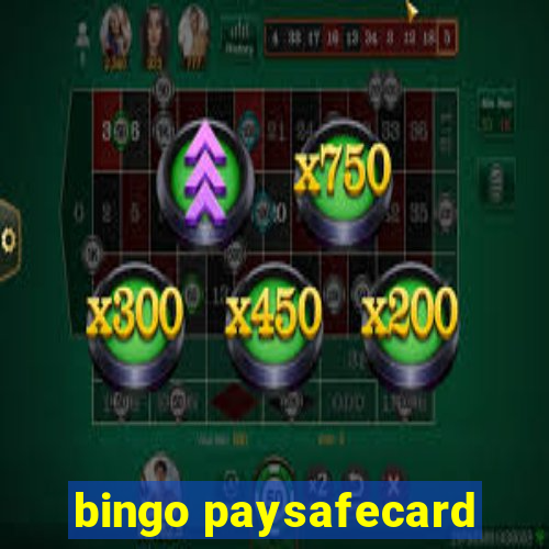 bingo paysafecard