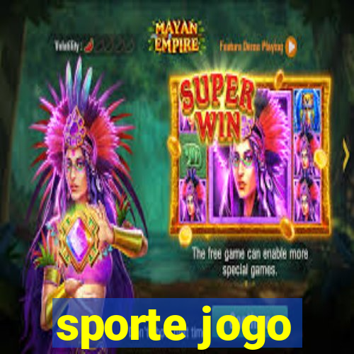 sporte jogo