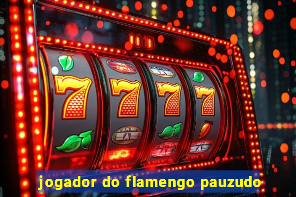 jogador do flamengo pauzudo