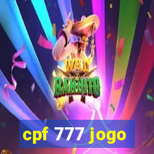 cpf 777 jogo