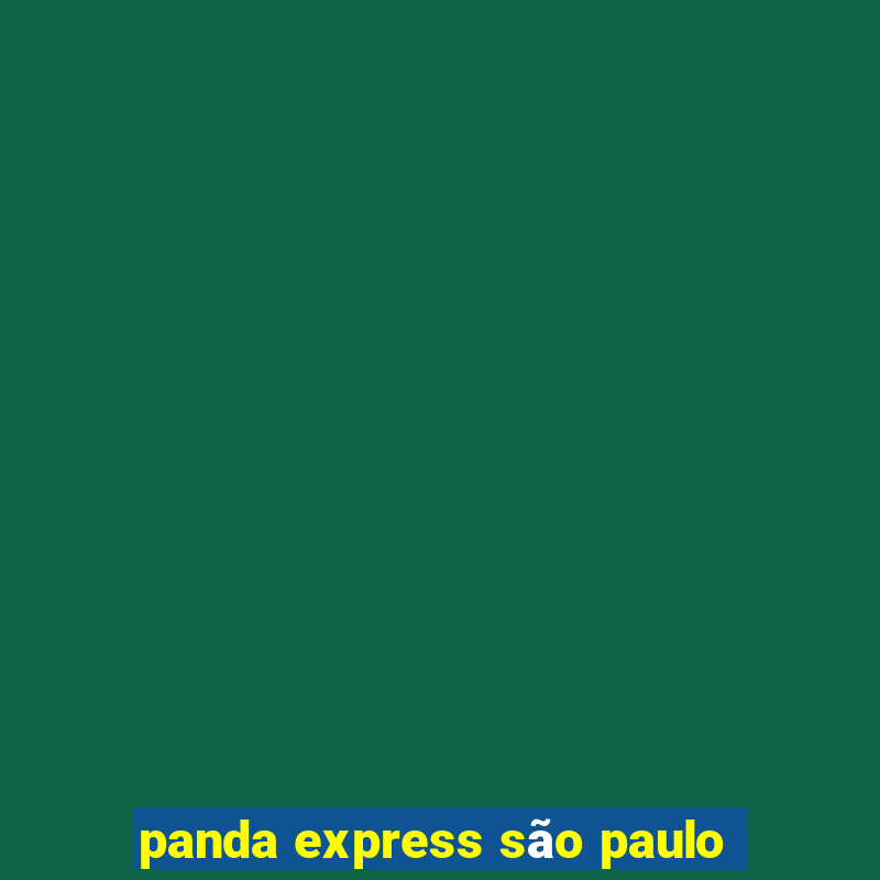 panda express são paulo