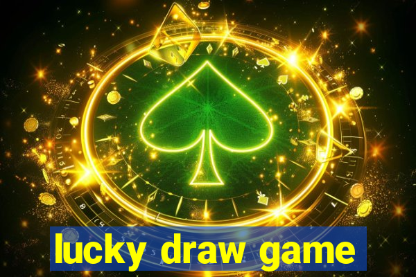 lucky draw game