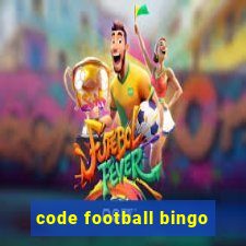 code football bingo