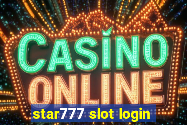 star777 slot login