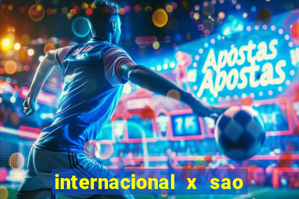 internacional x sao paulo palpites