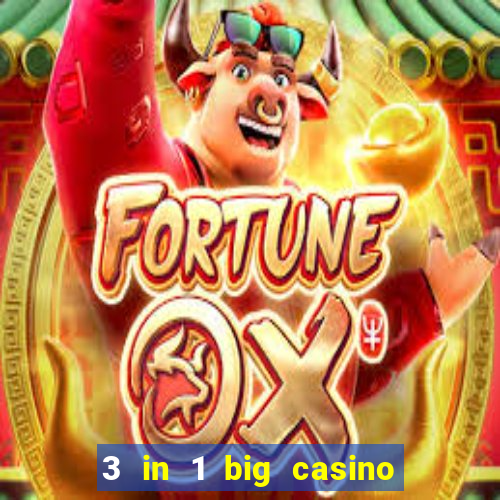 3 in 1 big casino game set