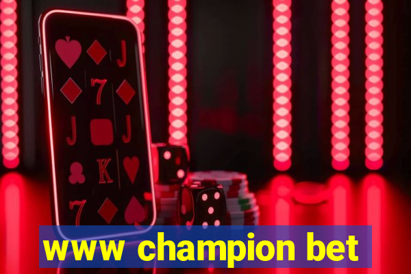 www champion bet