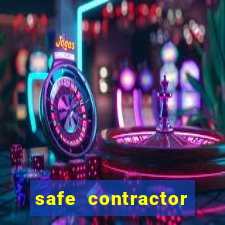 safe contractor approved list