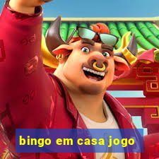 bingo em casa jogo