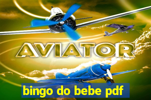 bingo do bebe pdf