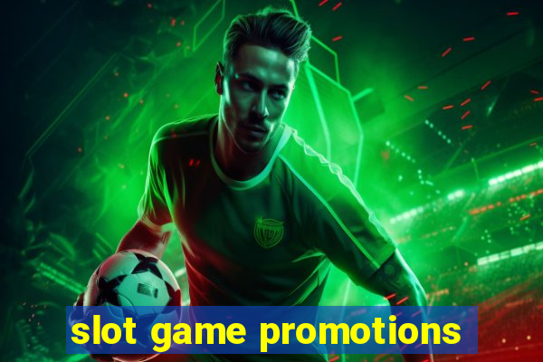 slot game promotions