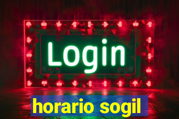 horario sogil