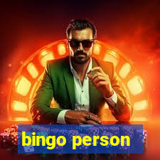 bingo person