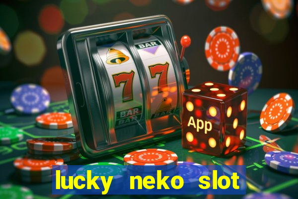 lucky neko slot logo png