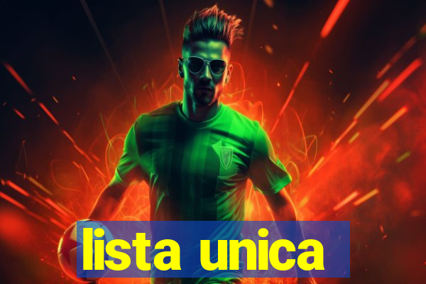 lista unica