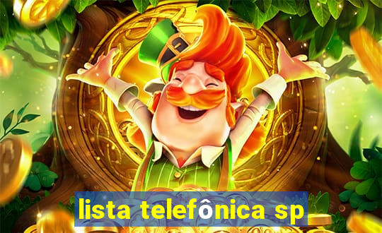 lista telefônica sp