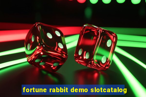 fortune rabbit demo slotcatalog