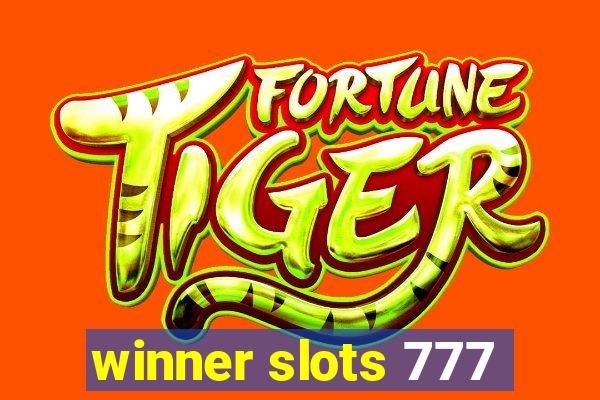 winner slots 777