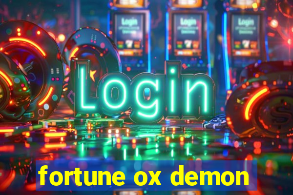 fortune ox demon