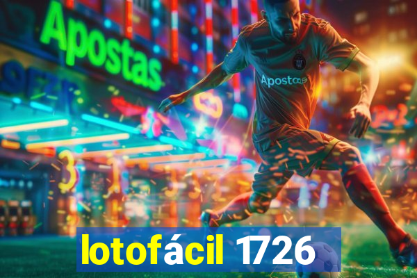 lotofácil 1726